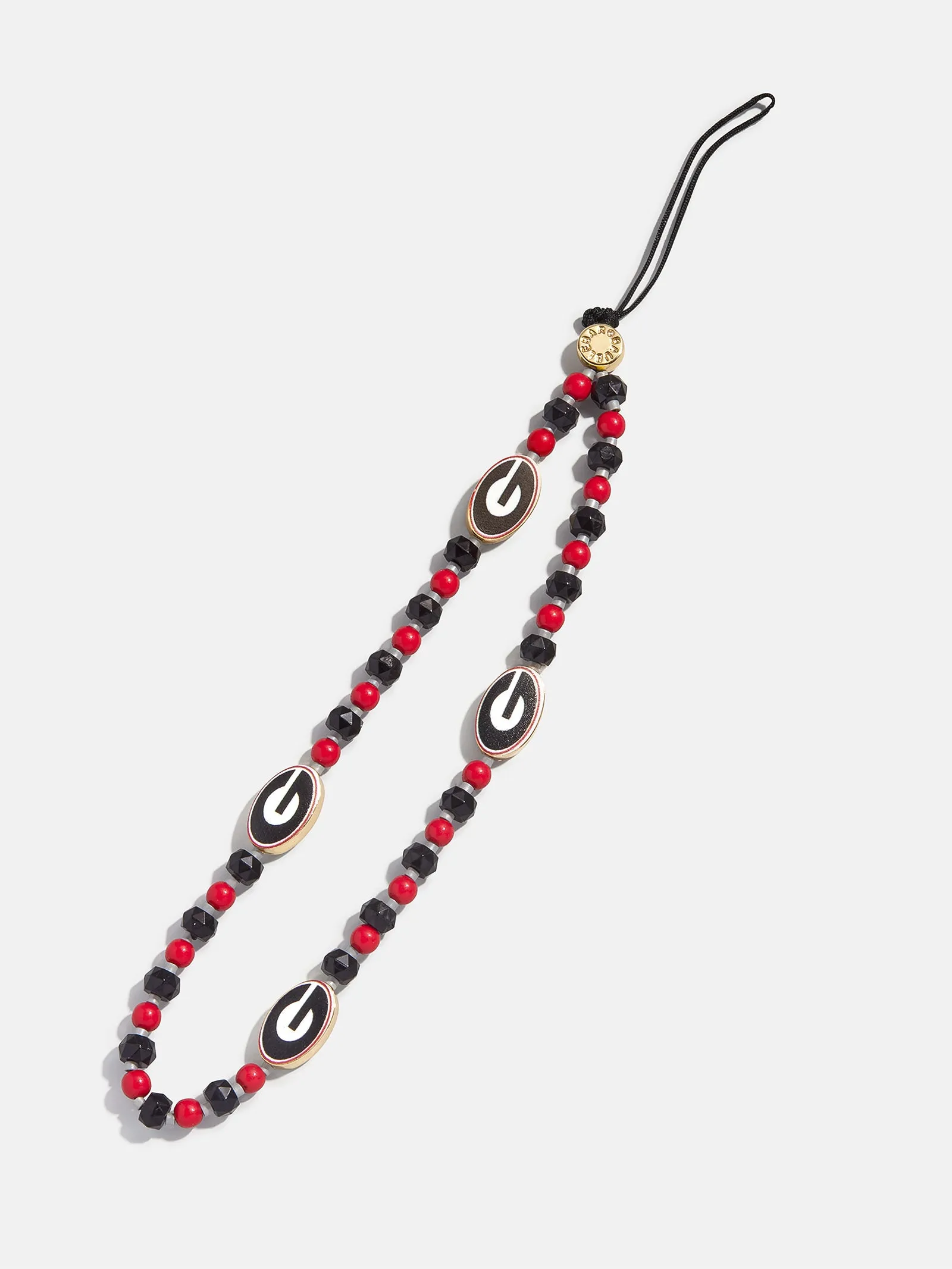 University of Georgia Beaded Phone Charm - University of Georgia sold by BaubleBar