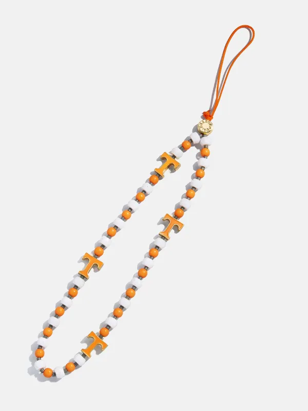 University of Tennessee Beaded Phone Charm - University of Tennessee sold by BaubleBar