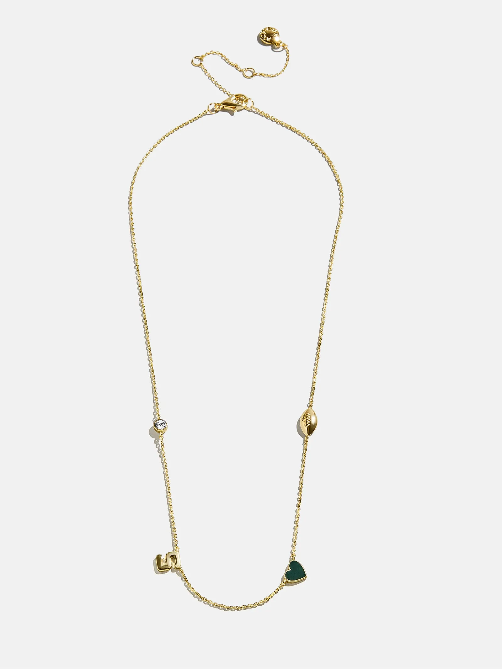 Michigan State University Spaced Charm Necklace - Michigan State University sold by BaubleBar product image thumbnail 3