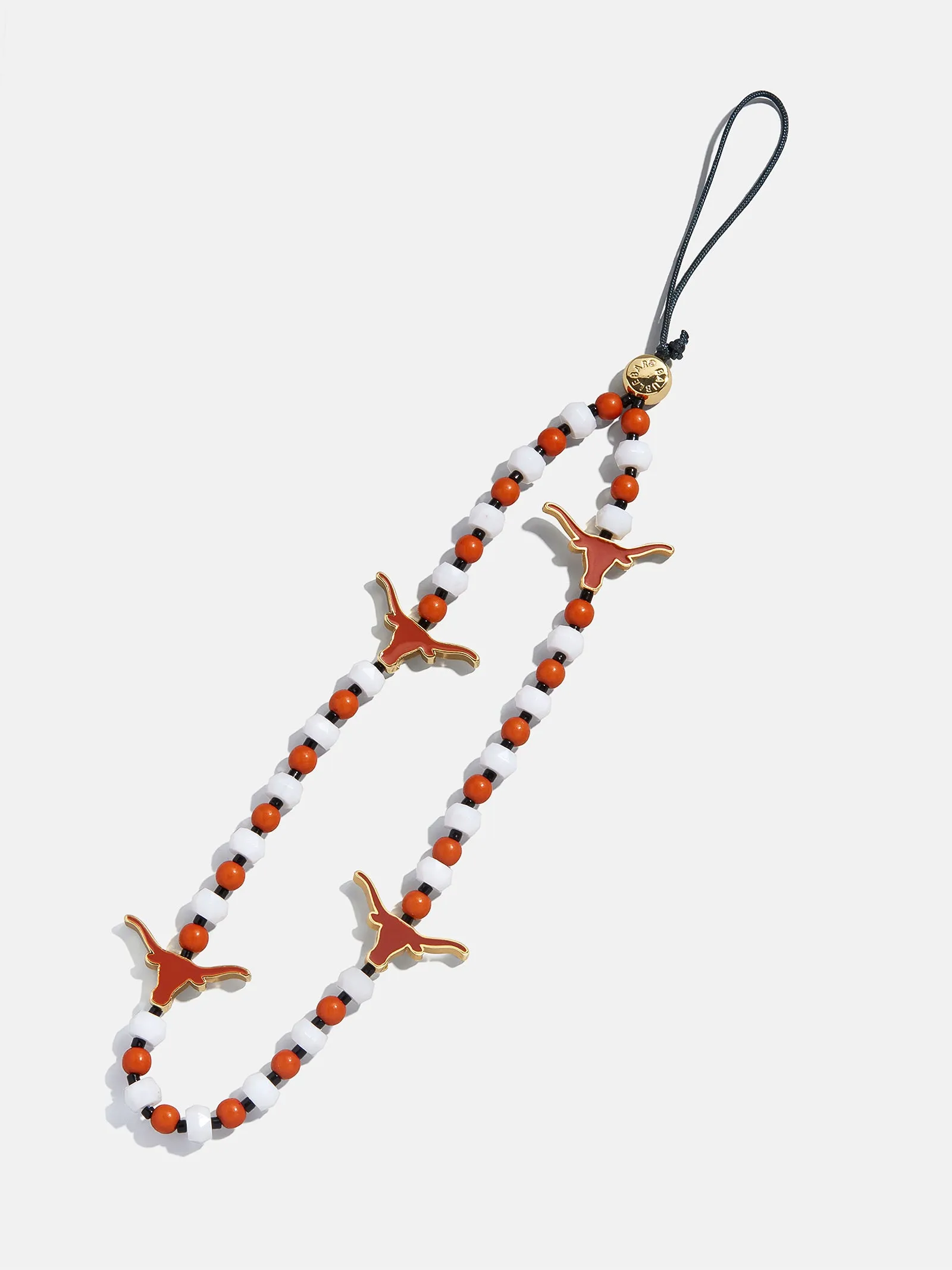 University of Texas at Austin Beaded Phone Charm - University of Texas at Austin sold by BaubleBar