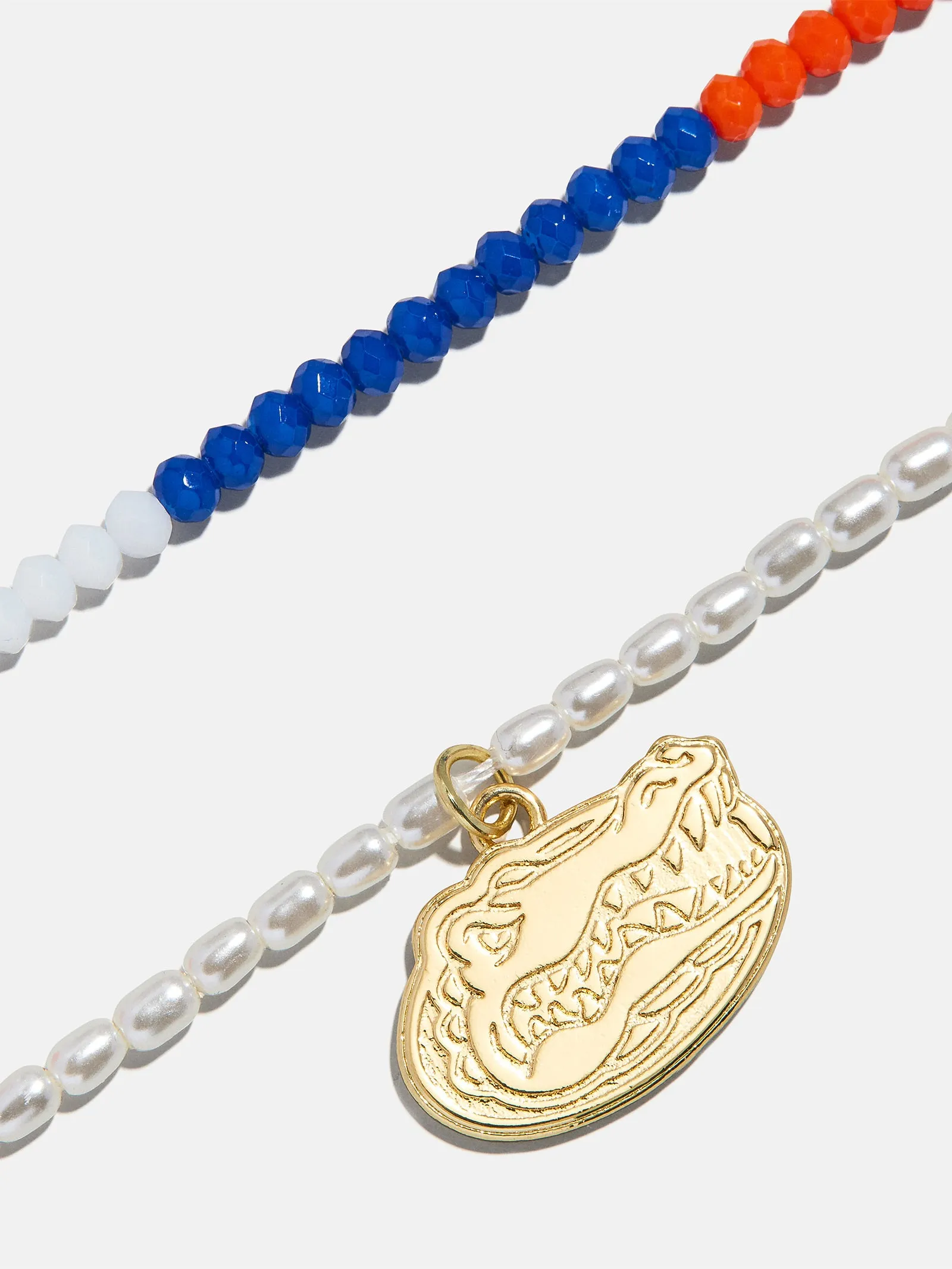 University of Florida Beaded Logo Necklace Set - University of Florida sold by BaubleBar product image thumbnail 3