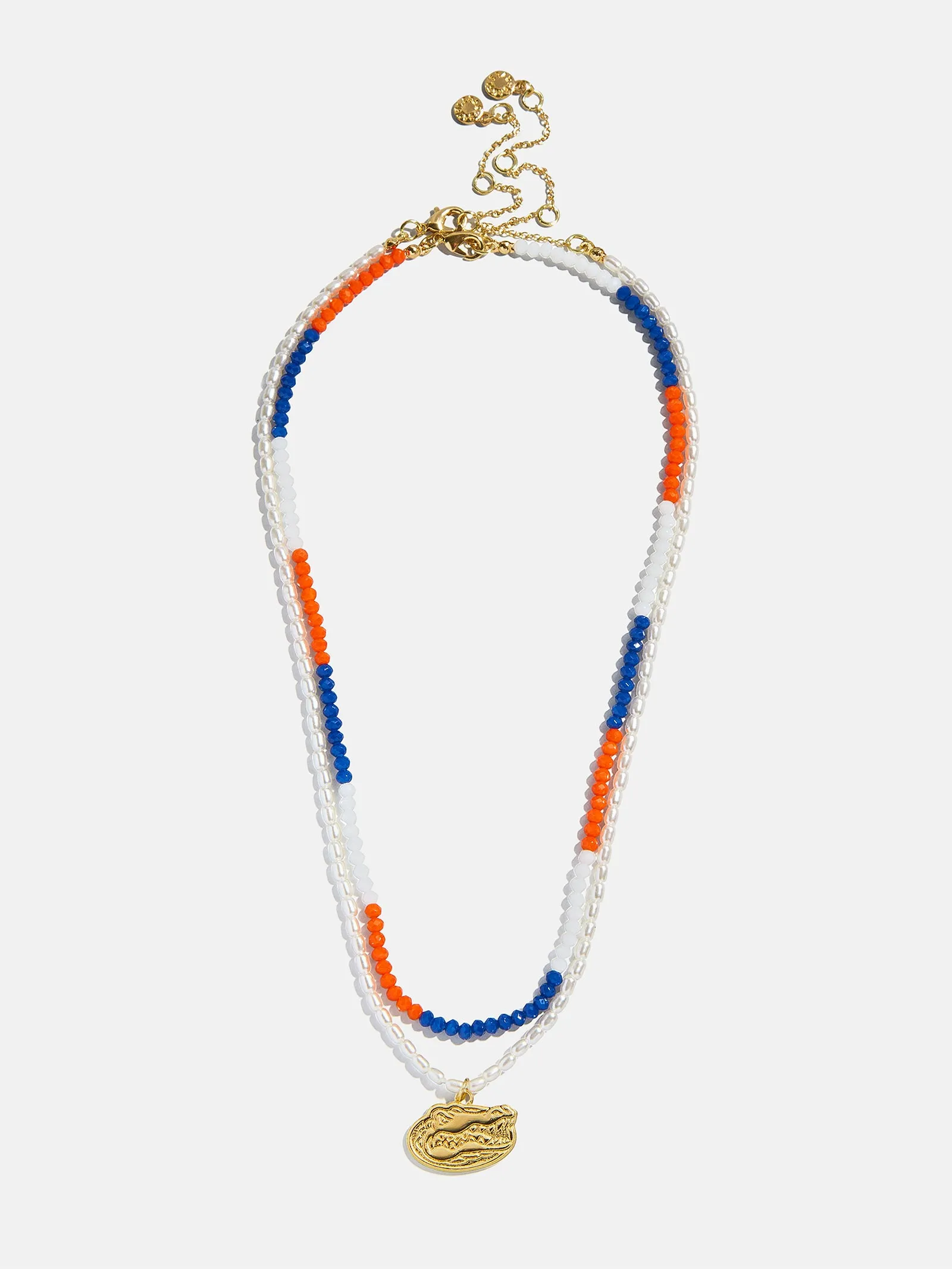 University of Florida Beaded Logo Necklace Set - University of Florida sold by BaubleBar product image thumbnail 4