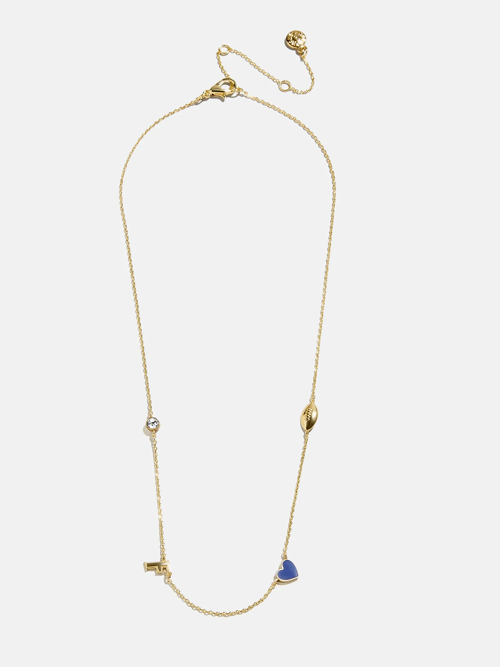 University of Florida Spaced Charm Necklace - University of Florida sold by BaubleBar product image thumbnail 3