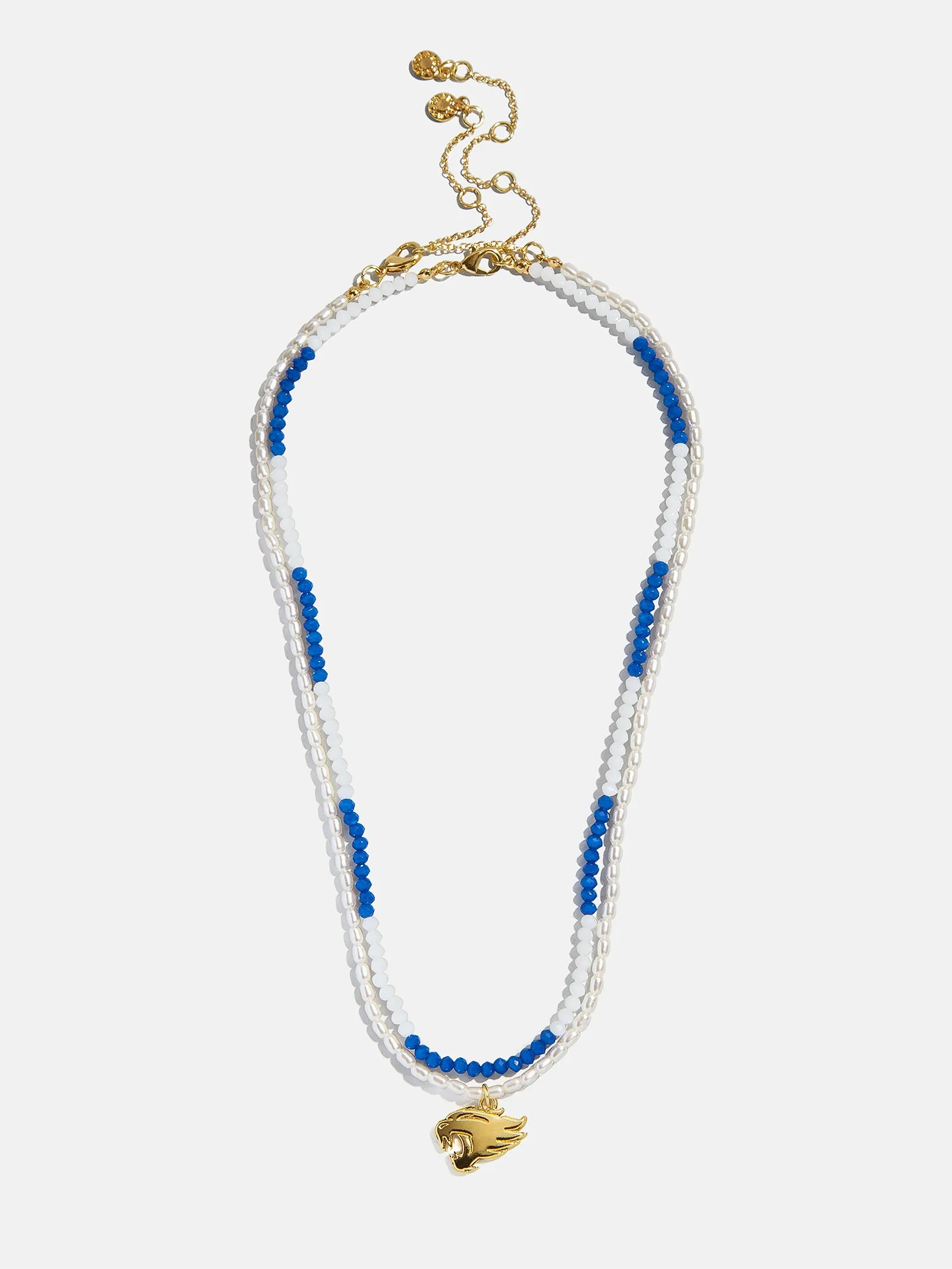 University of Kentucky Beaded Logo Necklace Set - University of Kentucky sold by BaubleBar product image thumbnail 4