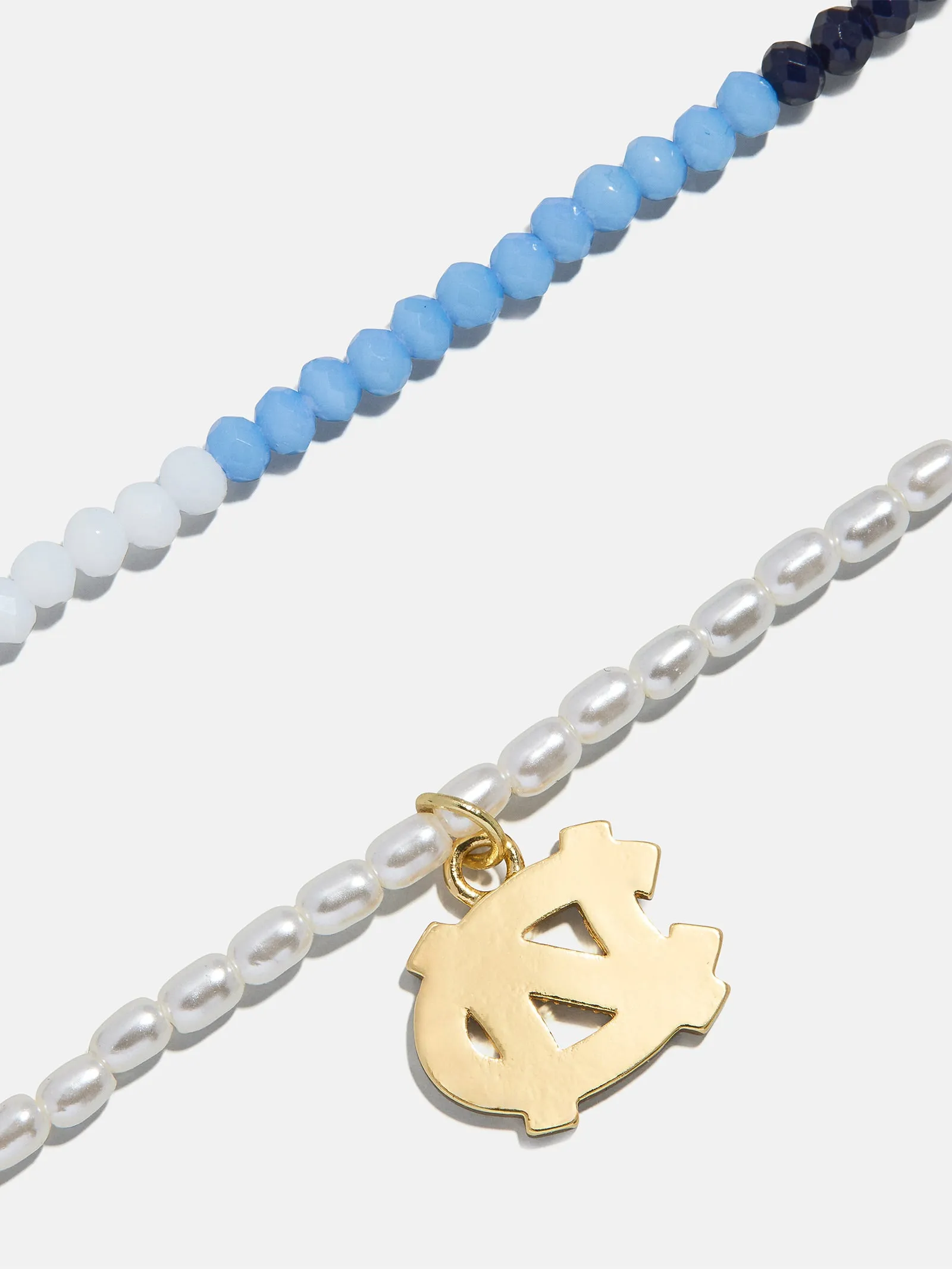 University of North Carolina Beaded Logo Necklace Set - University of North Carolina sold by BaubleBar product image thumbnail 3