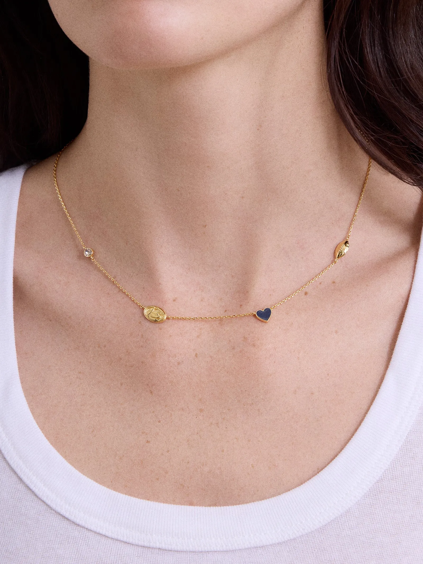 Penn State University Spaced Charm Necklace - Penn State University sold by BaubleBar product image thumbnail 2