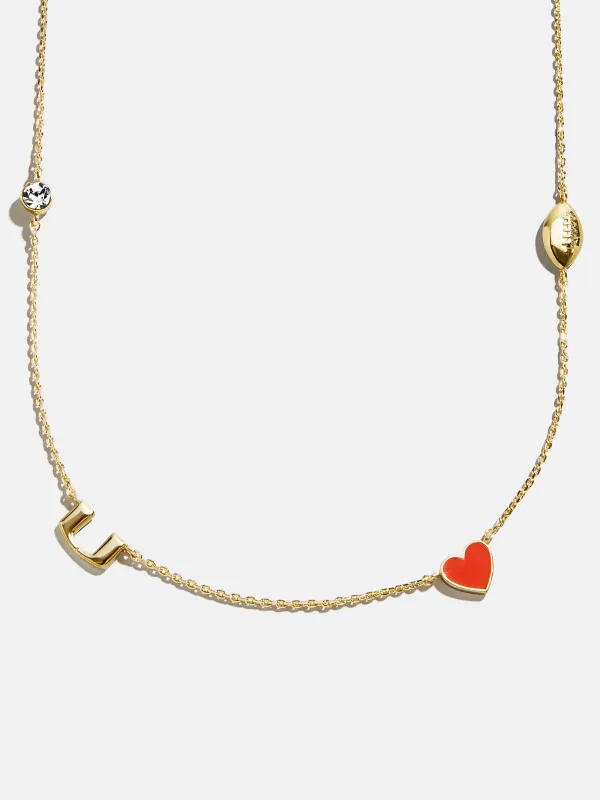 University of Miami Spaced Charm Necklace - University of Miami sold by BaubleBar