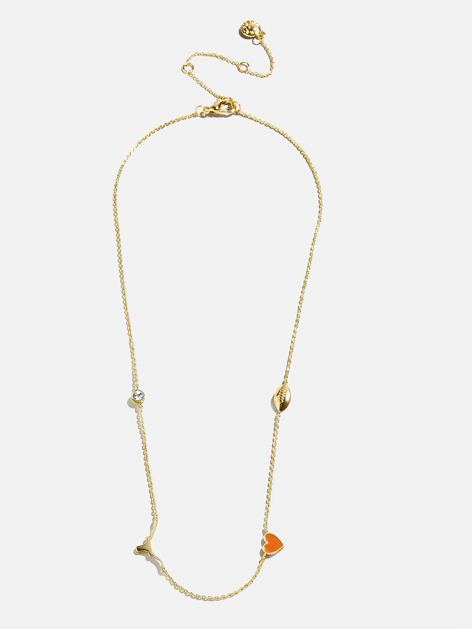 University of Texas at Austin Spaced Charm Necklace - University of Texas at Austin sold by BaubleBar product image thumbnail 3