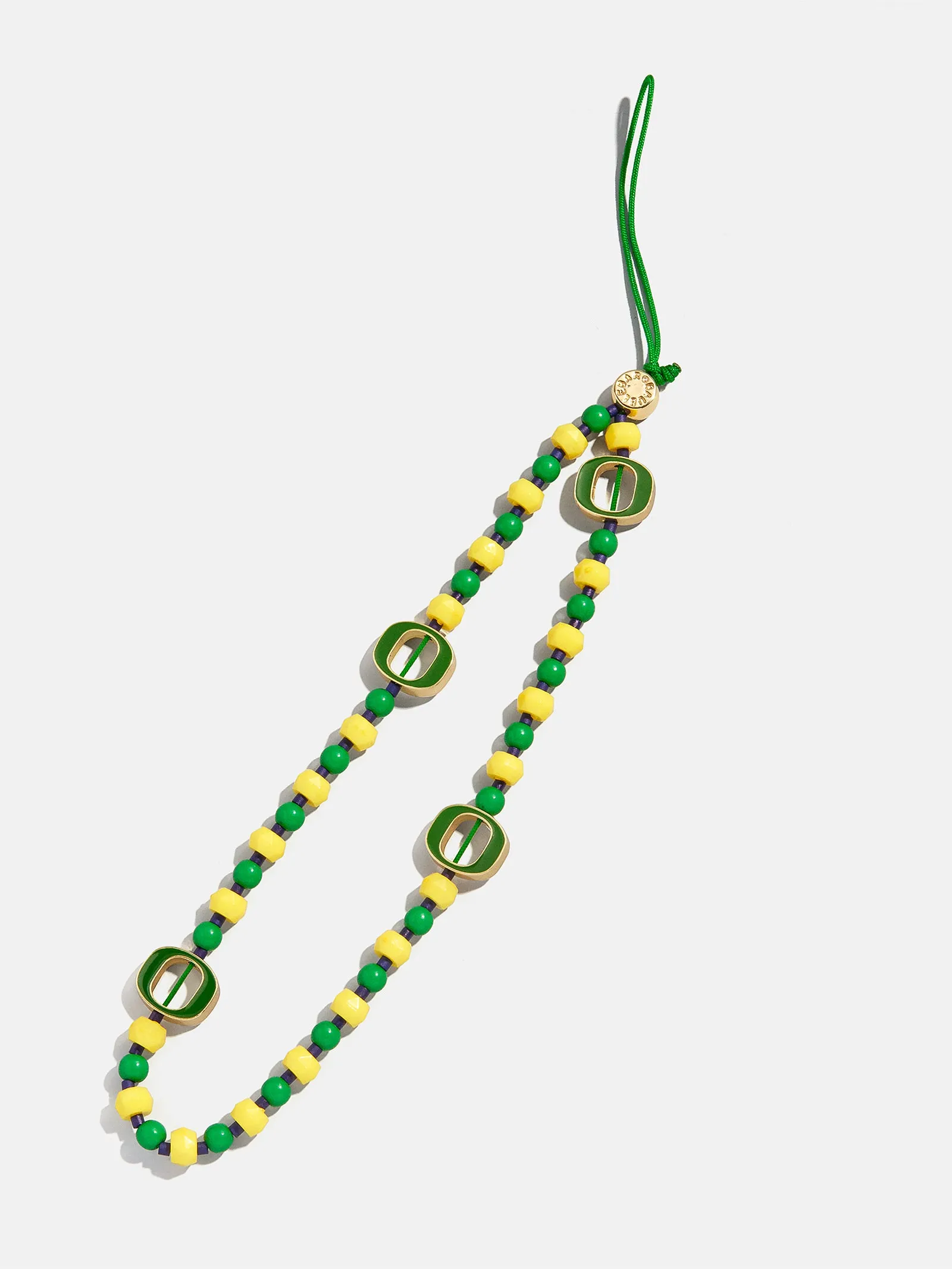 University of Oregon Beaded Phone Charm - University of Oregon sold by BaubleBar