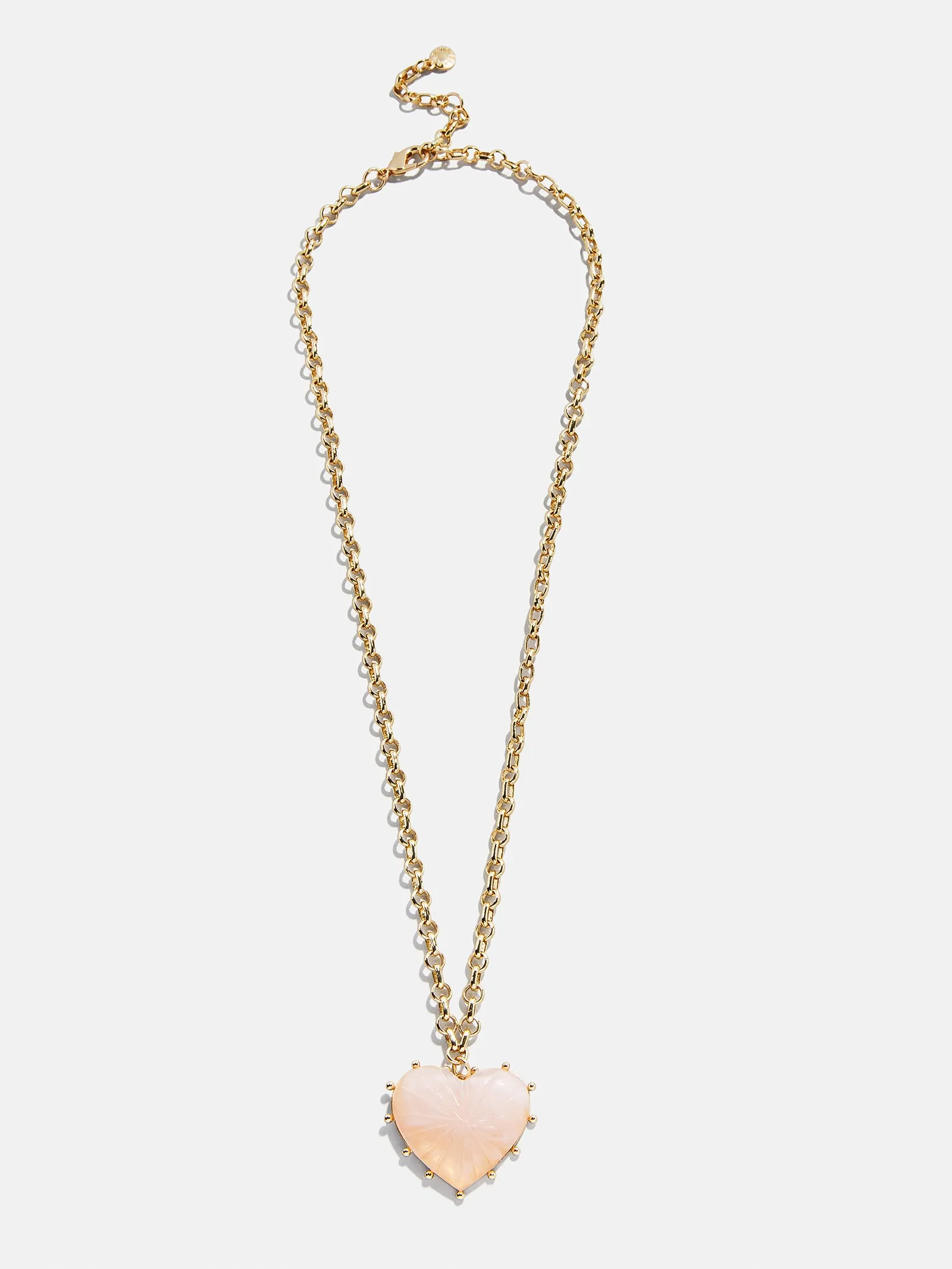 Juno Pink Resin Pendant - Pink sold by BaubleBar product image thumbnail 3