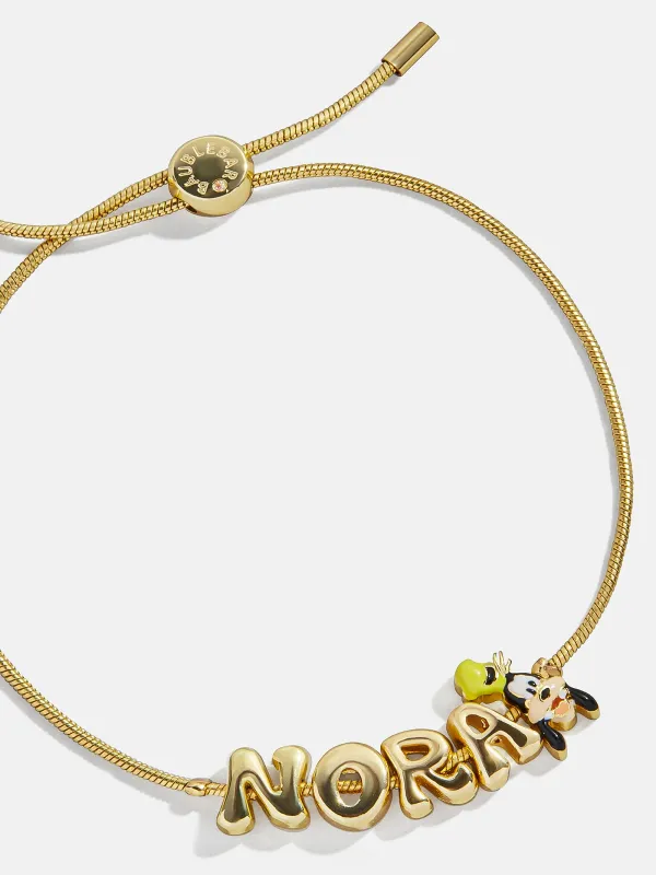 Disney Goofy Bubble Slider Custom Bracelet - Goofy sold by BaubleBar