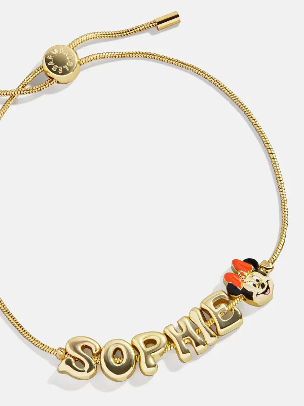 Disney Minnie Mouse Bubble Slider Custom Bracelet - Minnie Mouse sold by BaubleBar