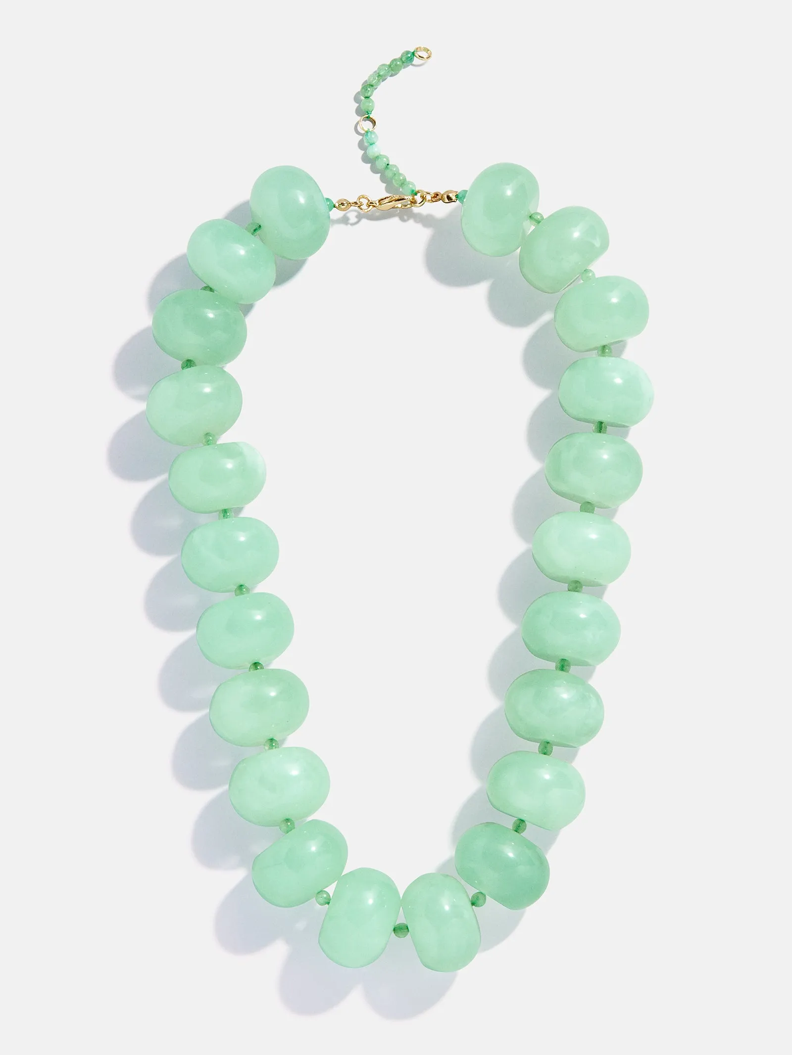 Joan Semi-Precious Necklace - Green Jade sold by BaubleBar product image thumbnail 3