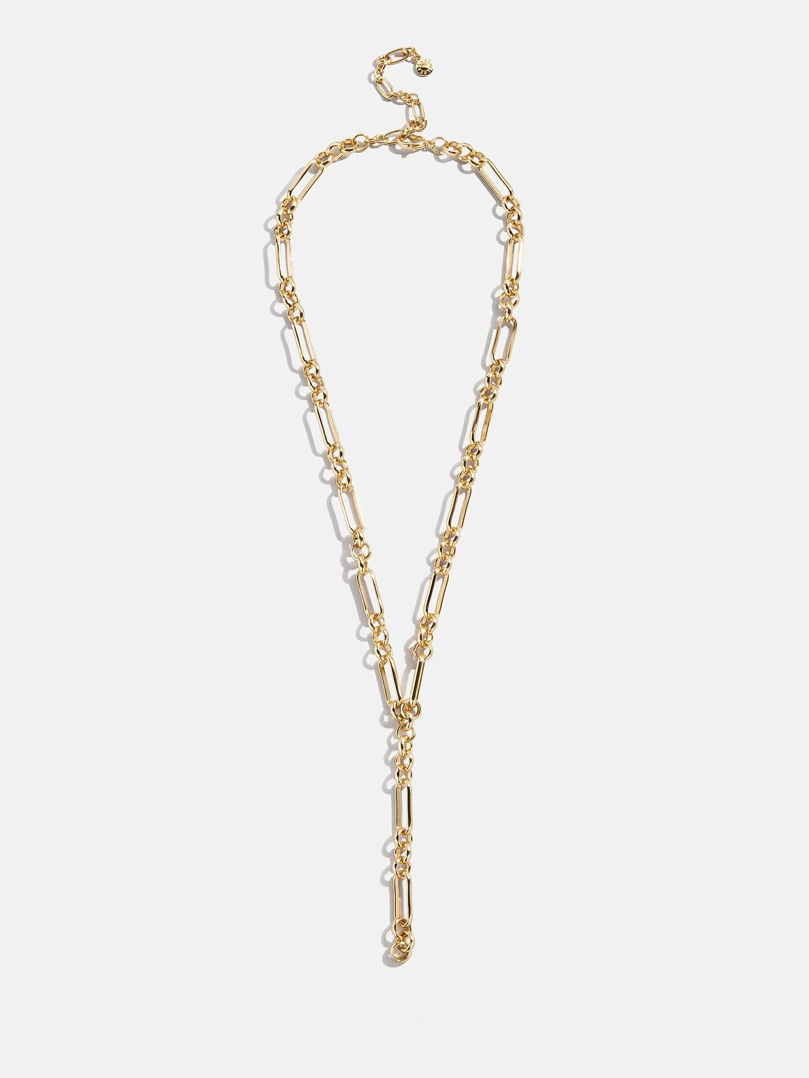Liv Chunky Lariat Necklace - Gold sold by BaubleBar product image thumbnail 3