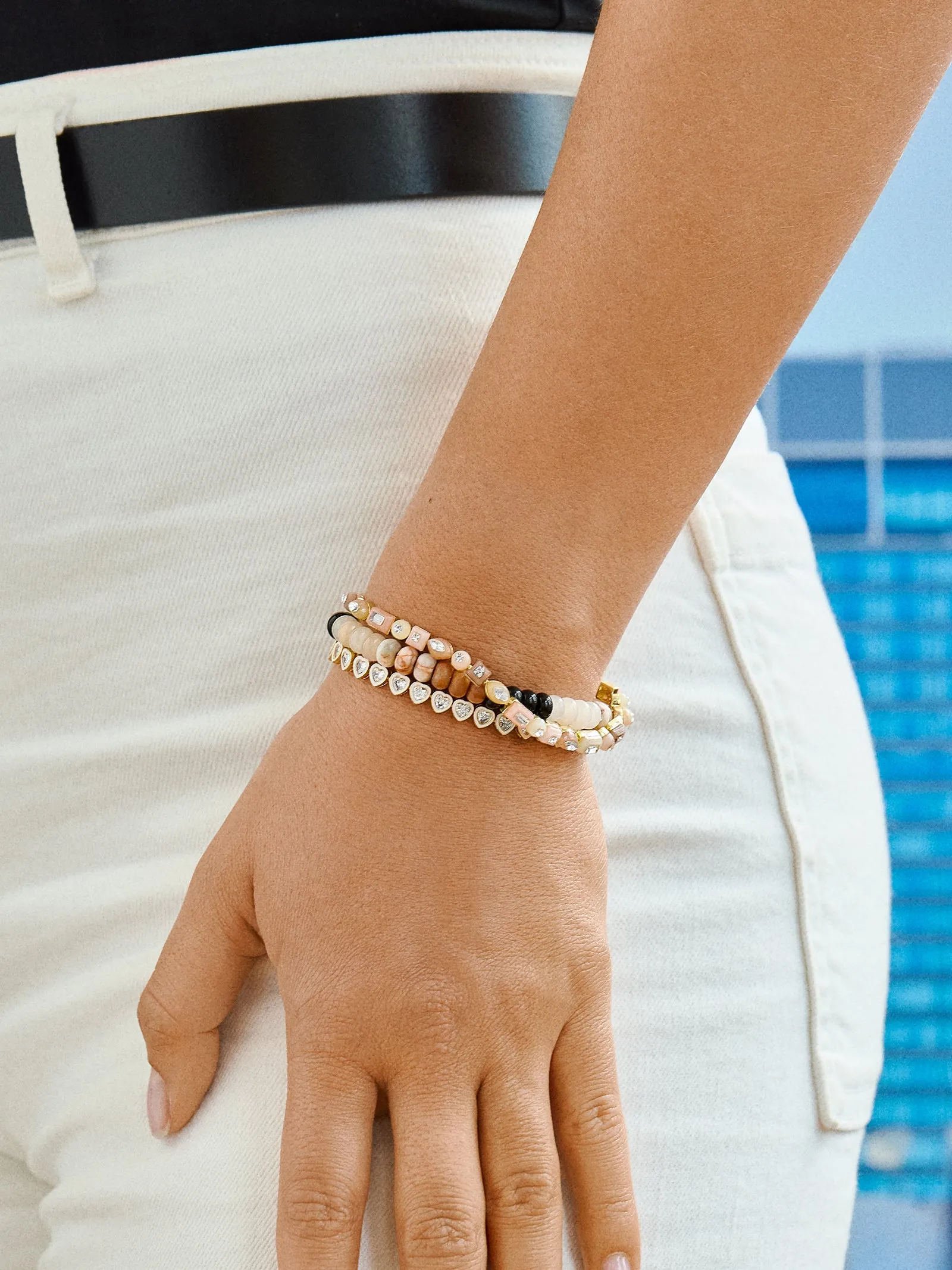 Kayden Bracelet - Neutral sold by BaubleBar product image thumbnail 2