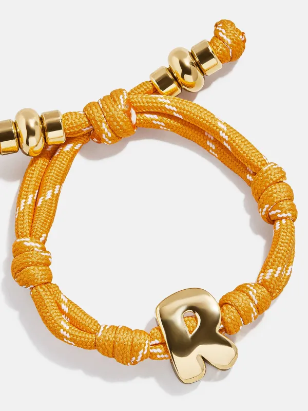 Knotty Initial Custom Bracelet - Marigold sold by BaubleBar