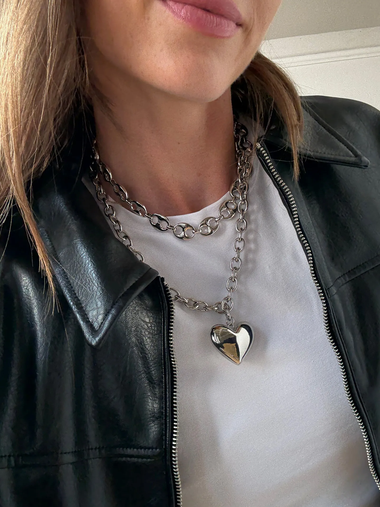 Thalia Silver Necklace - Large sold by BaubleBar product image thumbnail 2