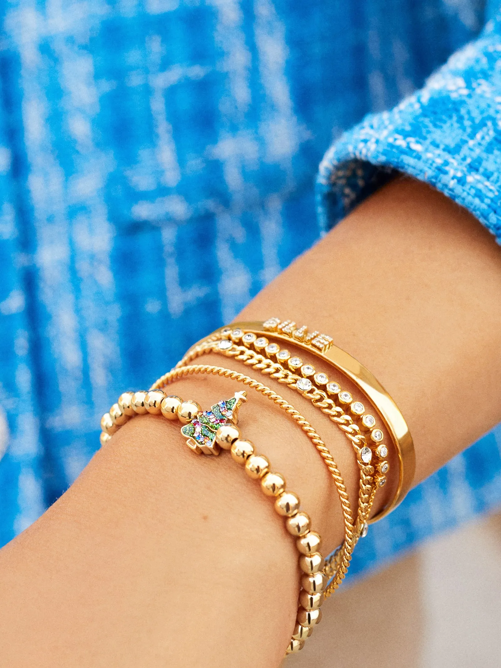 Holiday Pisa Bracelets - Gold sold by BaubleBar product image thumbnail 2