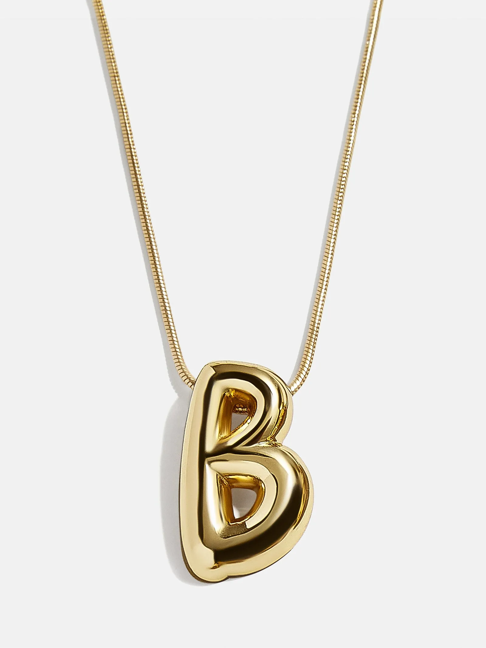 Bubble Initial Necklace sold by BaubleBar product image thumbnail 3
