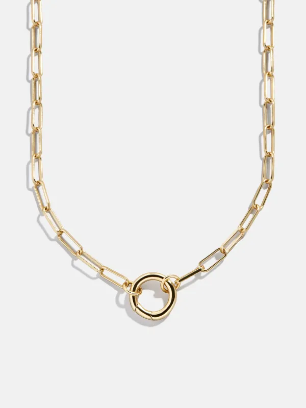 Cluster Charm Necklace Chain - Hera Chain & Charm Ring sold by BaubleBar