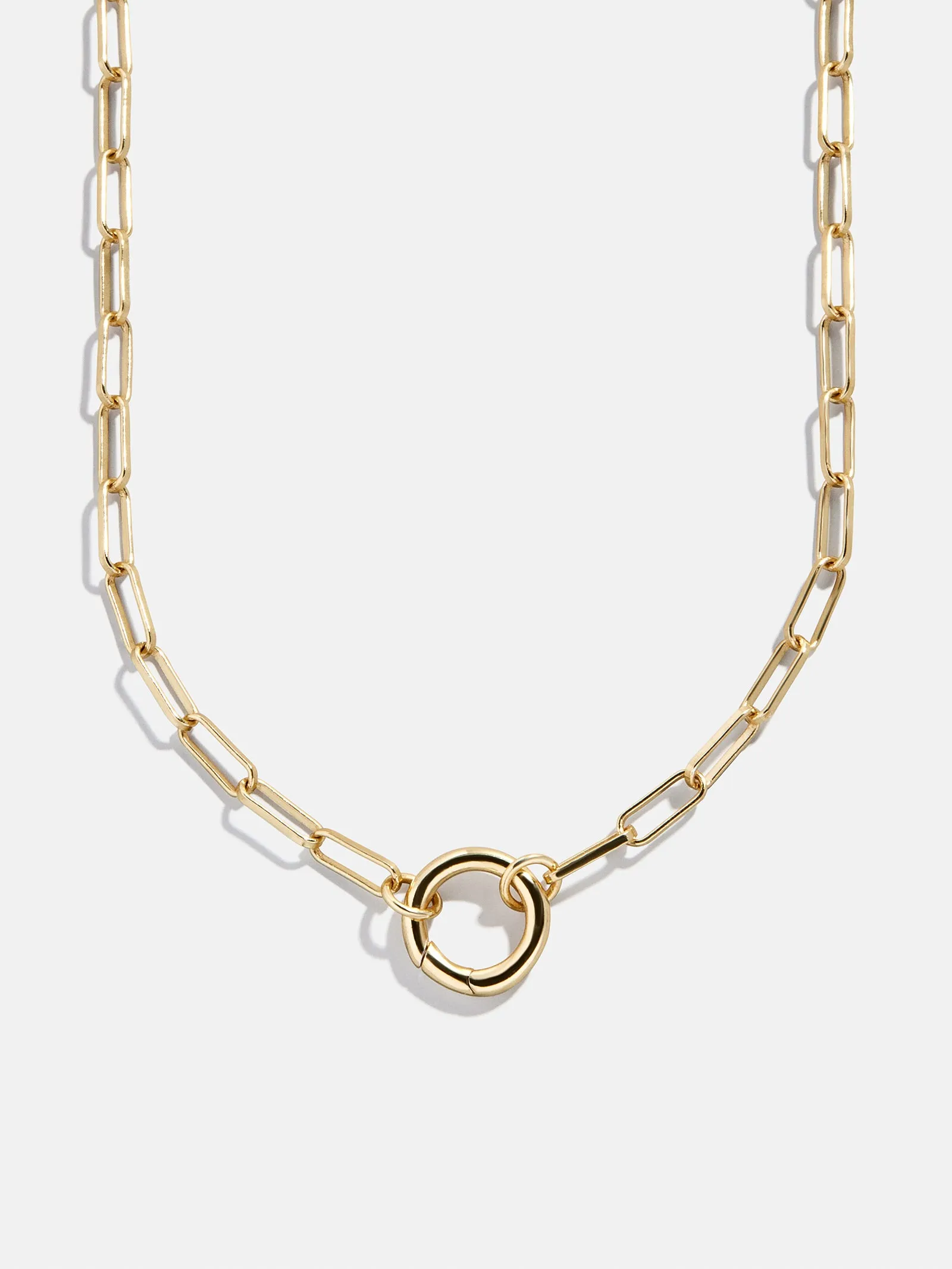 Cluster Charm Necklace Chain - Hera Chain & Charm Ring sold by BaubleBar