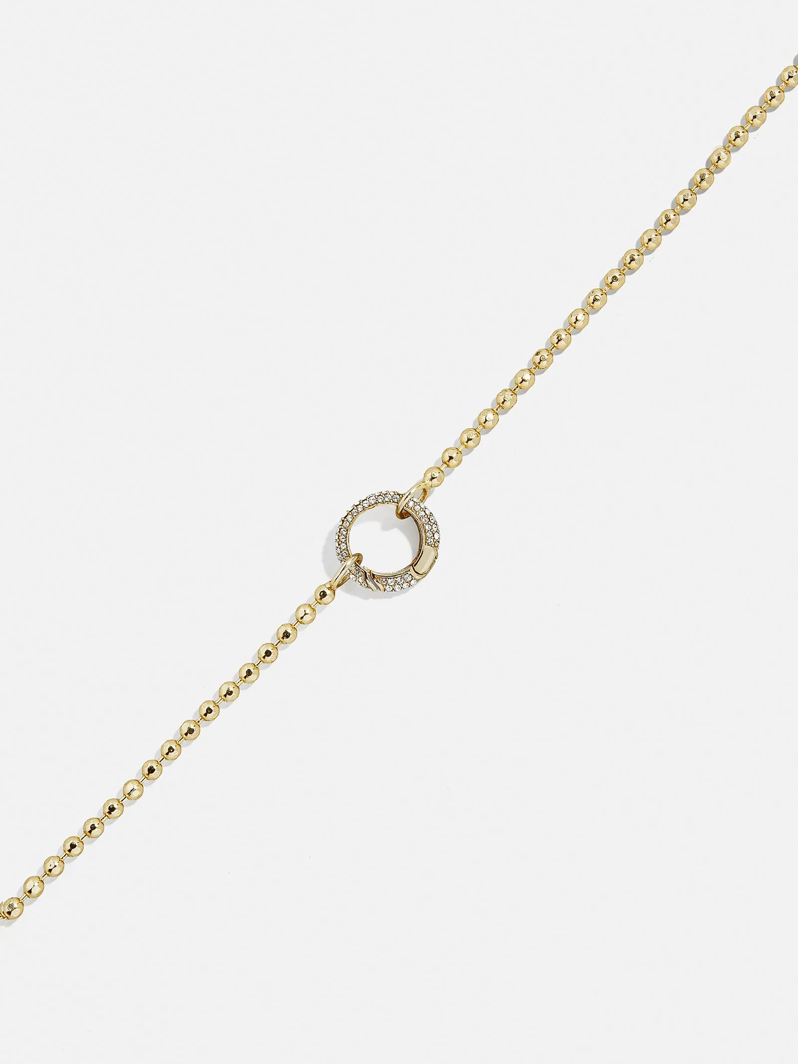 Cluster Charm Necklace Chain - Ball Chain & Charm Ring sold by BaubleBar product image thumbnail 3