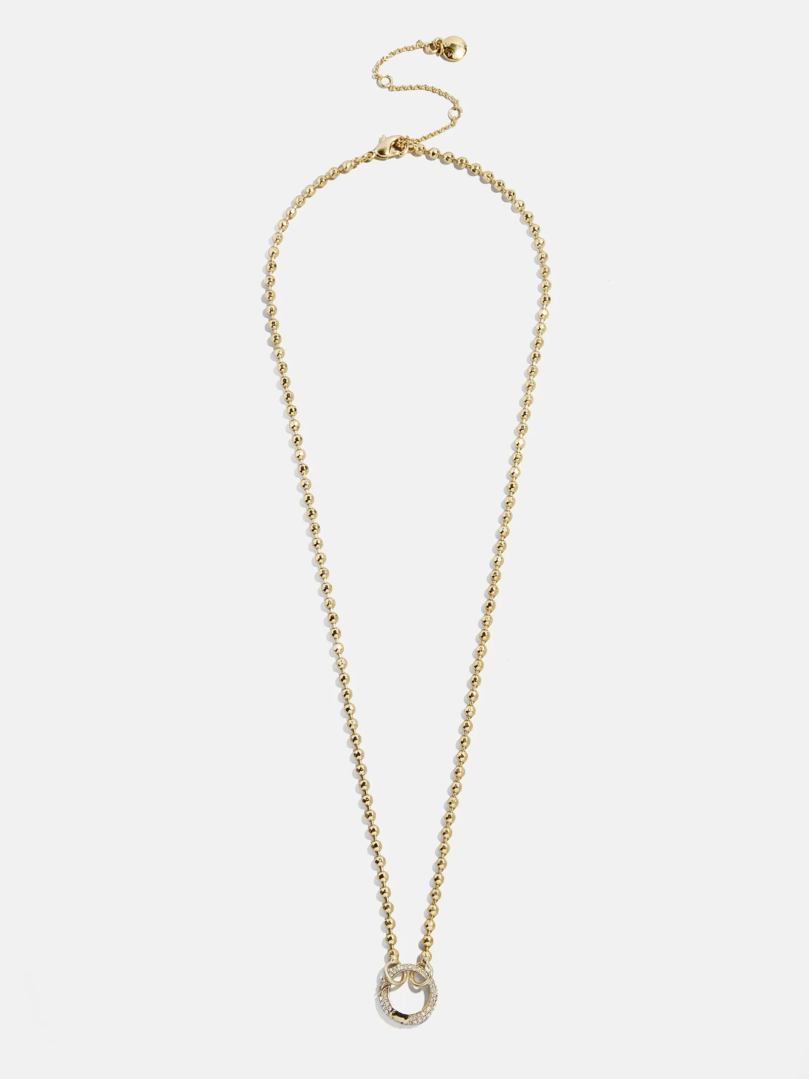 Cluster Charm Necklace Chain - Ball Chain & Charm Ring sold by BaubleBar product image thumbnail 4