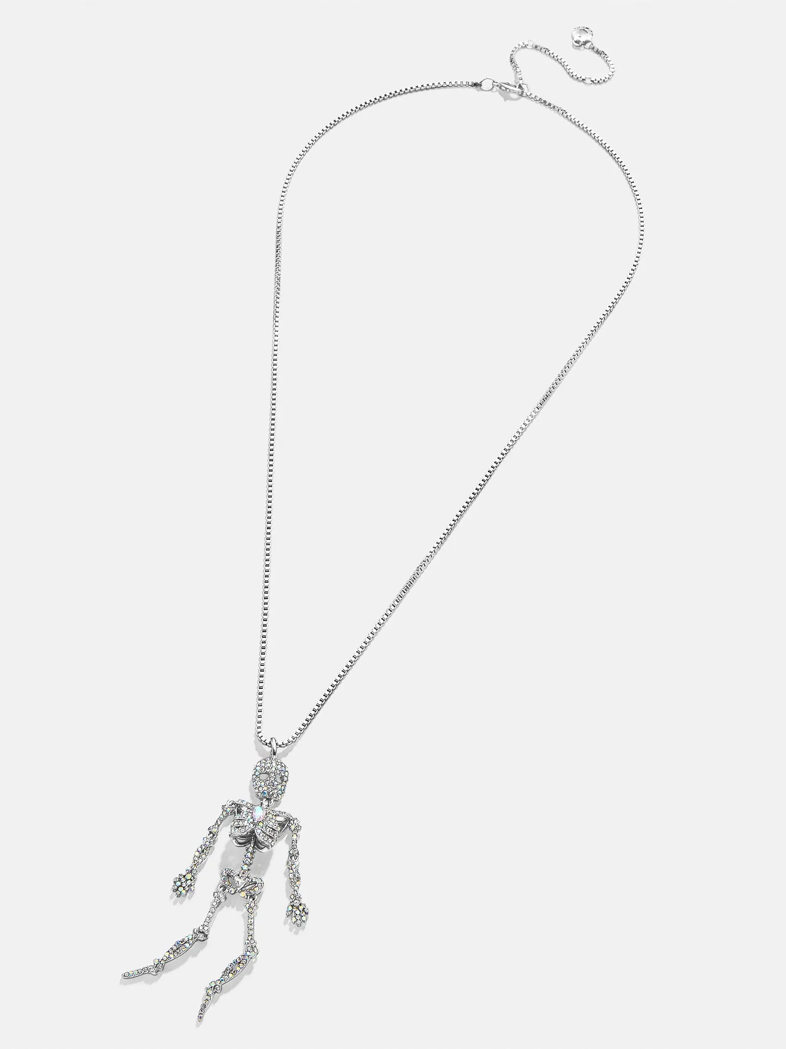 Shake Your Skeleton Necklace - Silver sold by BaubleBar product image thumbnail 3