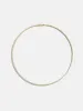 Billie 18K Gold Tennis Necklace - 18K Gold Plated Sterling Silver sold by BaubleBar