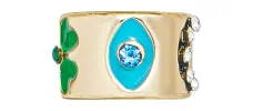 Symbol 360 Spinner Charm - Clover sold by BaubleBar