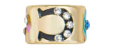Symbol 360 Spinner Charm - Clover sold by BaubleBar