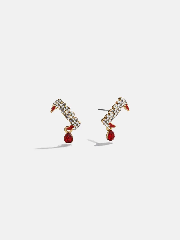 Bite Me Earrings - Vampire Fangs sold by BaubleBar