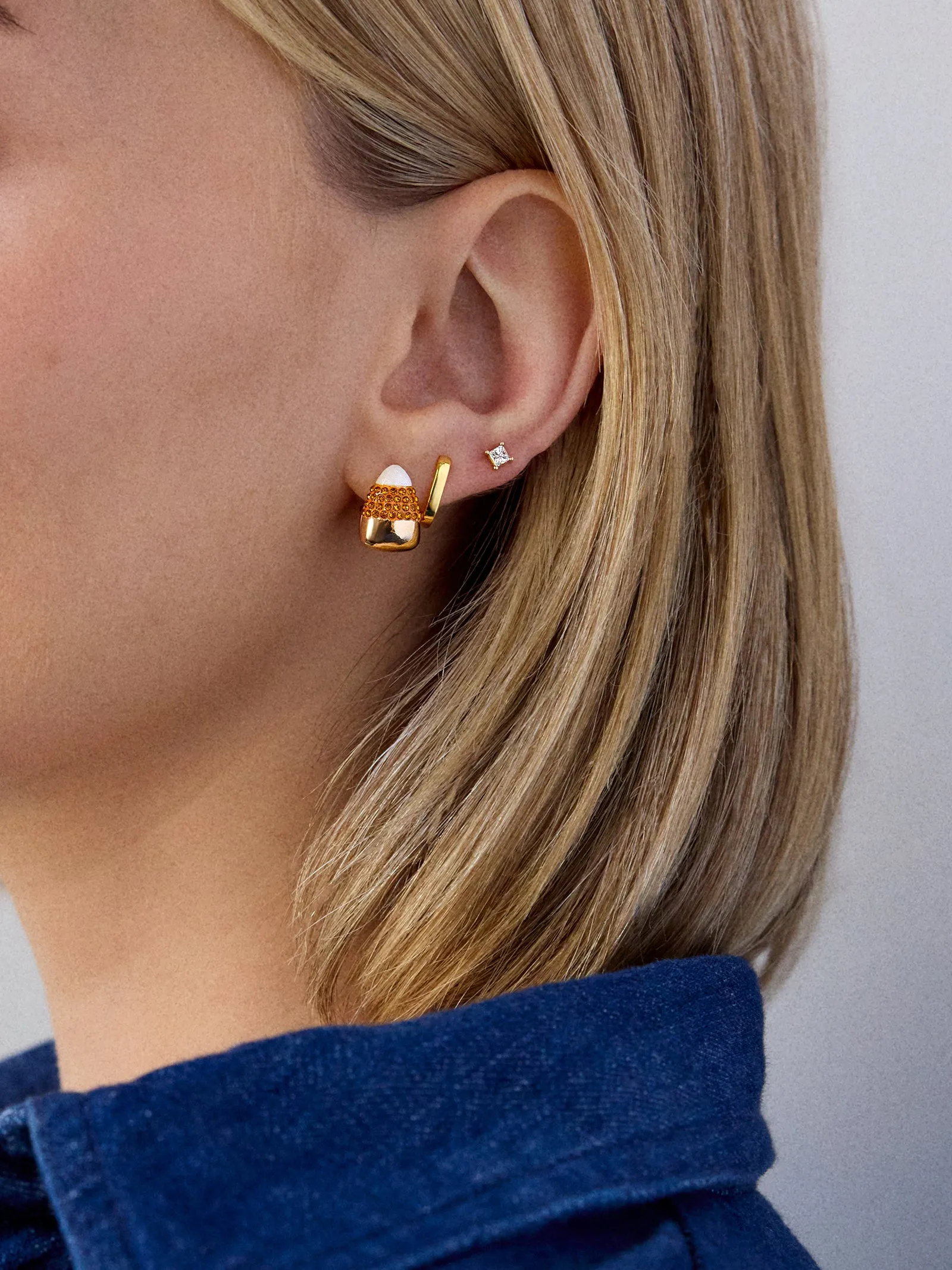 Candy Corn Earrings - Candy Corn sold by BaubleBar product image thumbnail 2