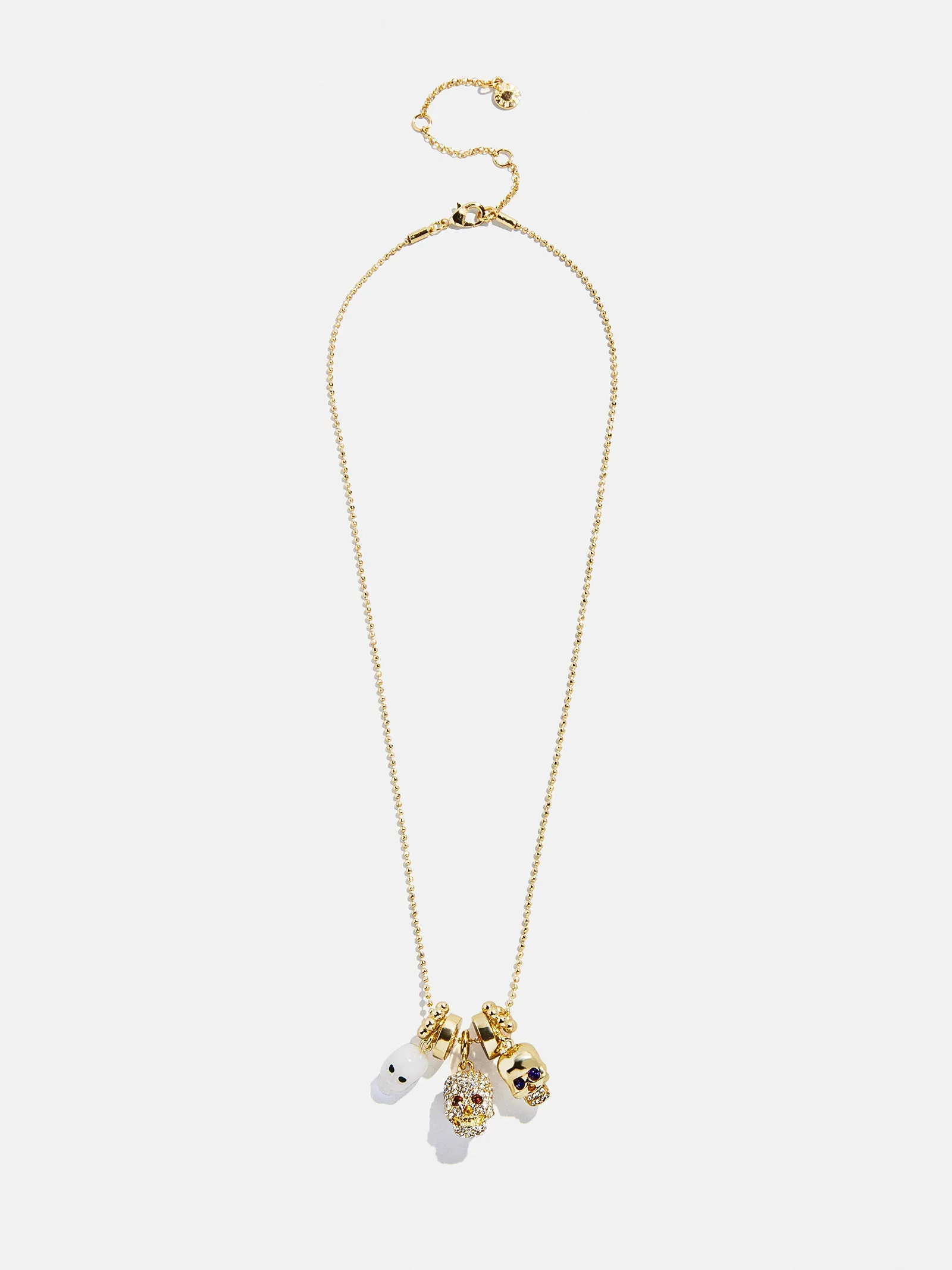 To Die For Charm Necklace - Gold/Pavé sold by BaubleBar product image thumbnail 3