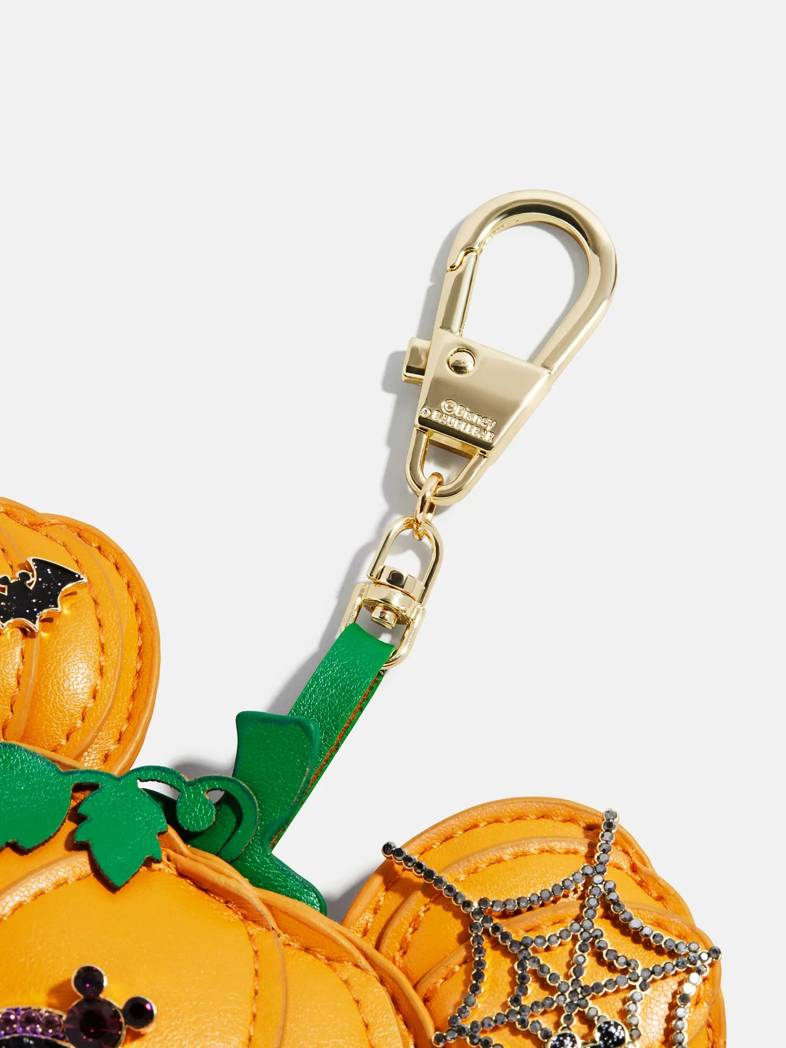 Disney Mickey Mouse Haunted Pumpkin Puff Bag Charm - Haunted House Bag Charm sold by BaubleBar product image thumbnail 3