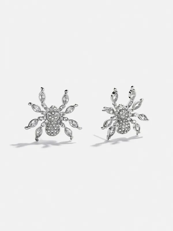 Crystal Creepers Spider Earrings - Spider sold by BaubleBar