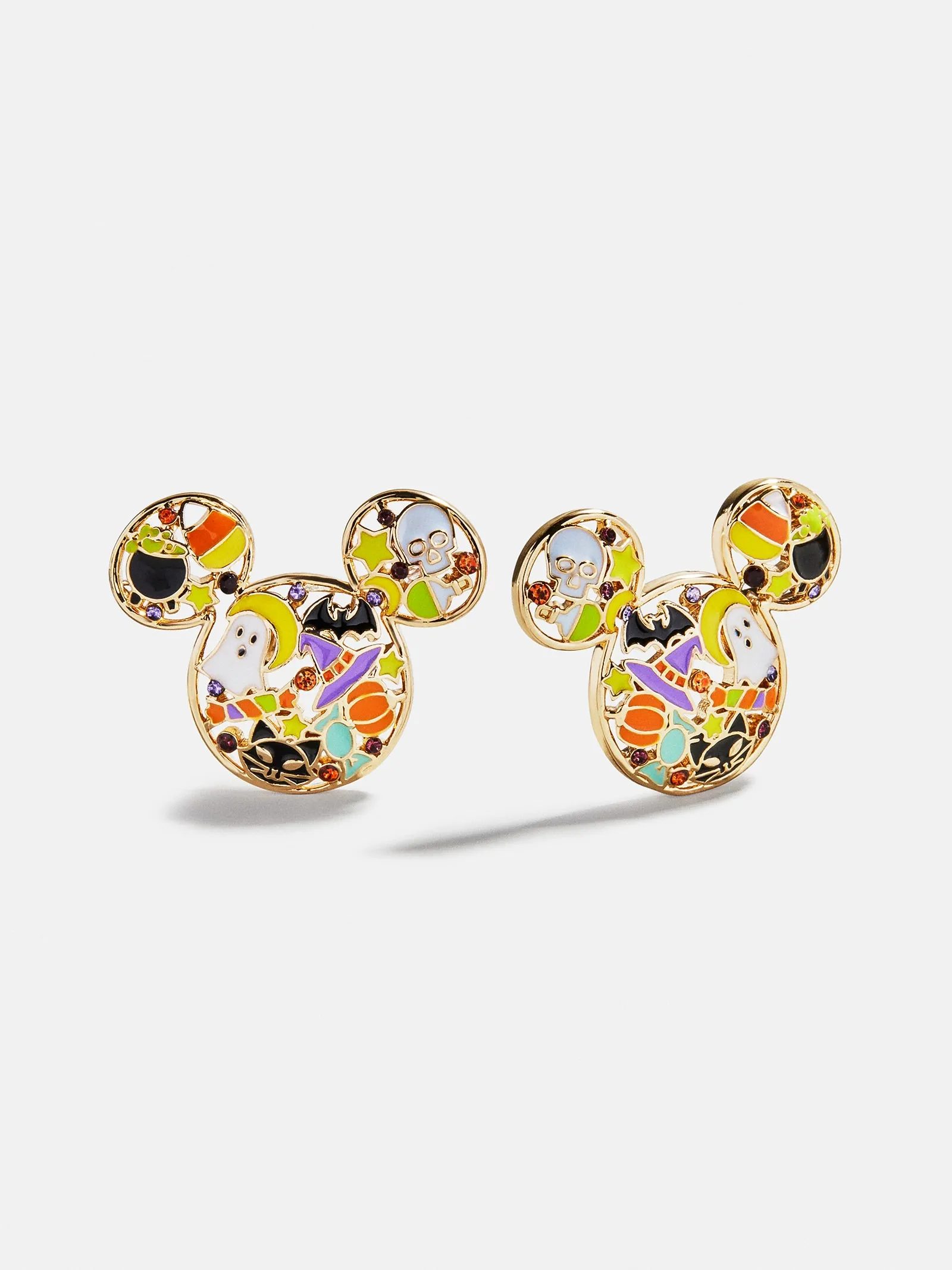 Disney Mickey Mouse Cluster Halloween Earrings - All Hallows' Hue sold by BaubleBar