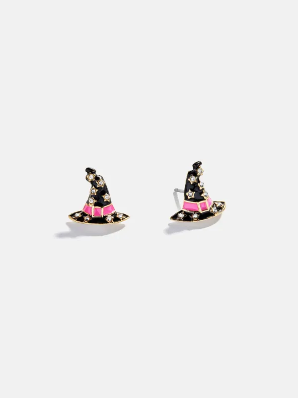 Wicked Cute Stud Earrings - Witches Hat sold by BaubleBar