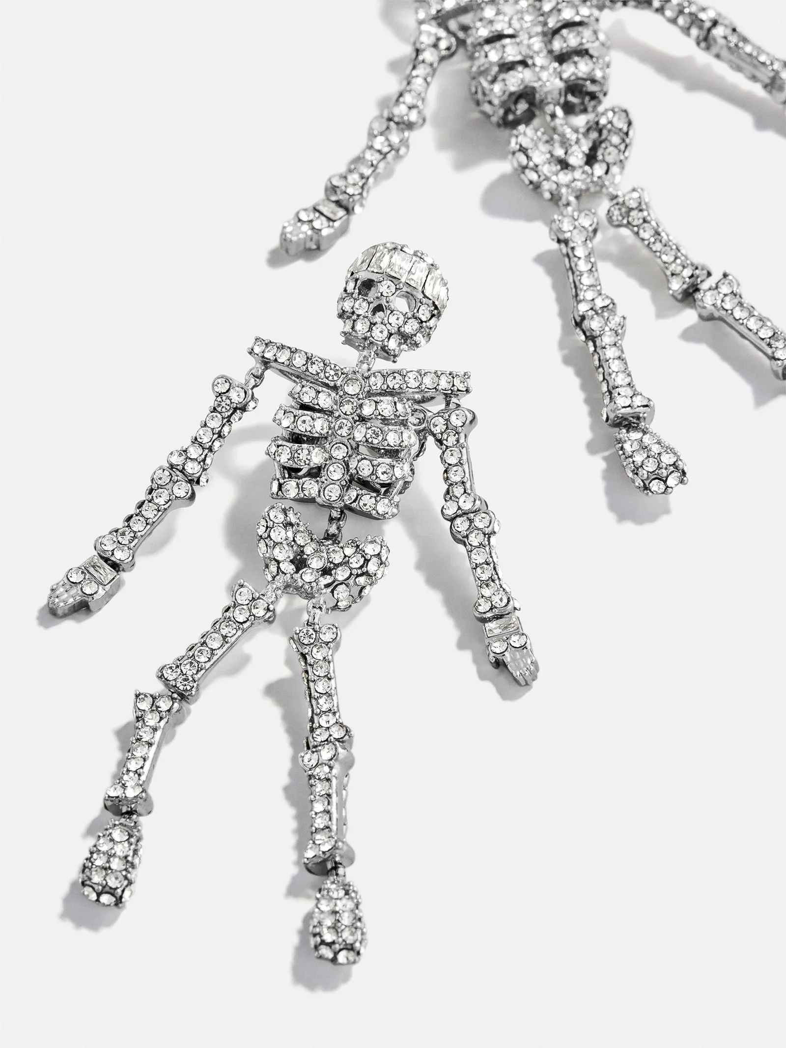 Drop Dead Hottie Earrings - Mini Silver sold by BaubleBar product image thumbnail 4