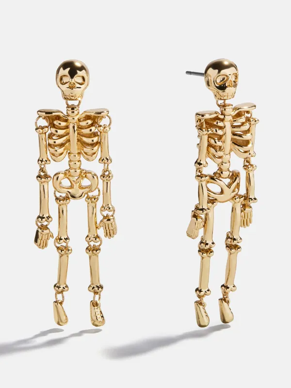 Drop Dead Hottie Earrings - Gold sold by BaubleBar