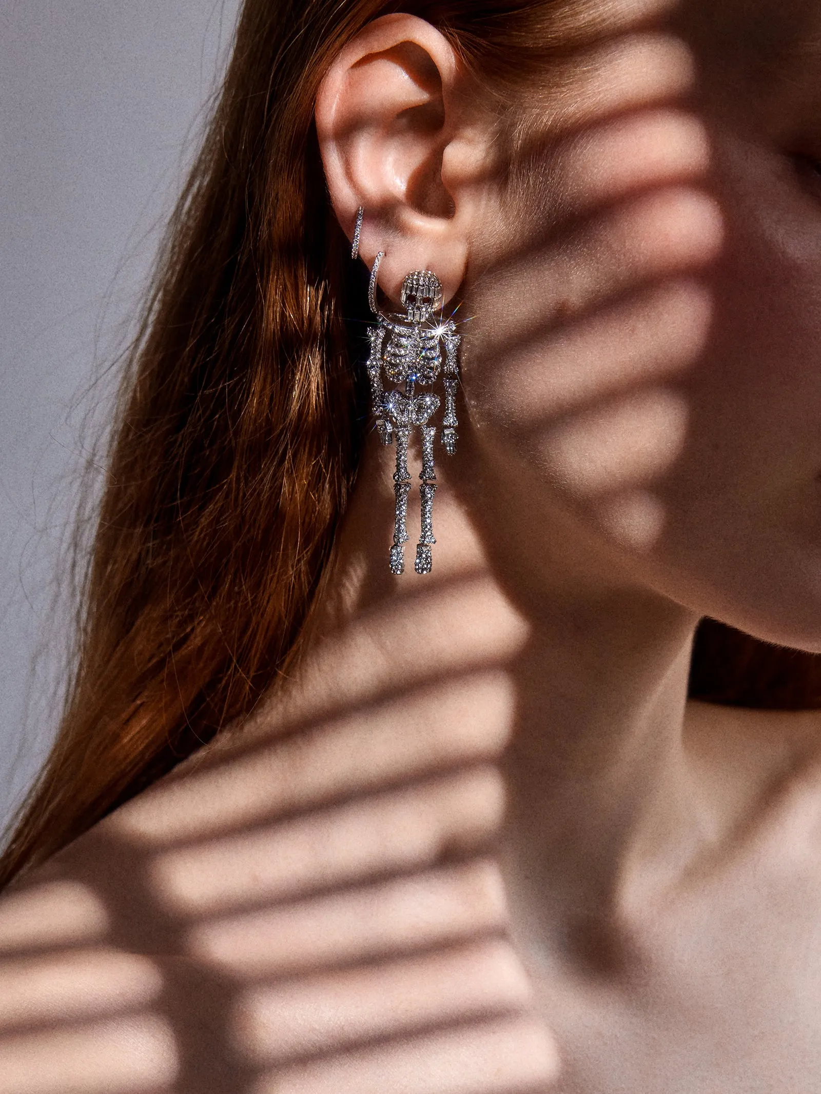 Drop Dead Hottie Earrings - Silver sold by BaubleBar product image thumbnail 3