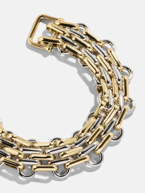 Nexa Chain Bracelet - Gold/Silver sold by BaubleBar