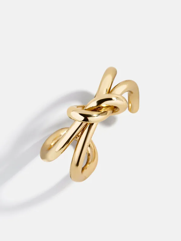 Gold Ties Ring - Gold sold by BaubleBar