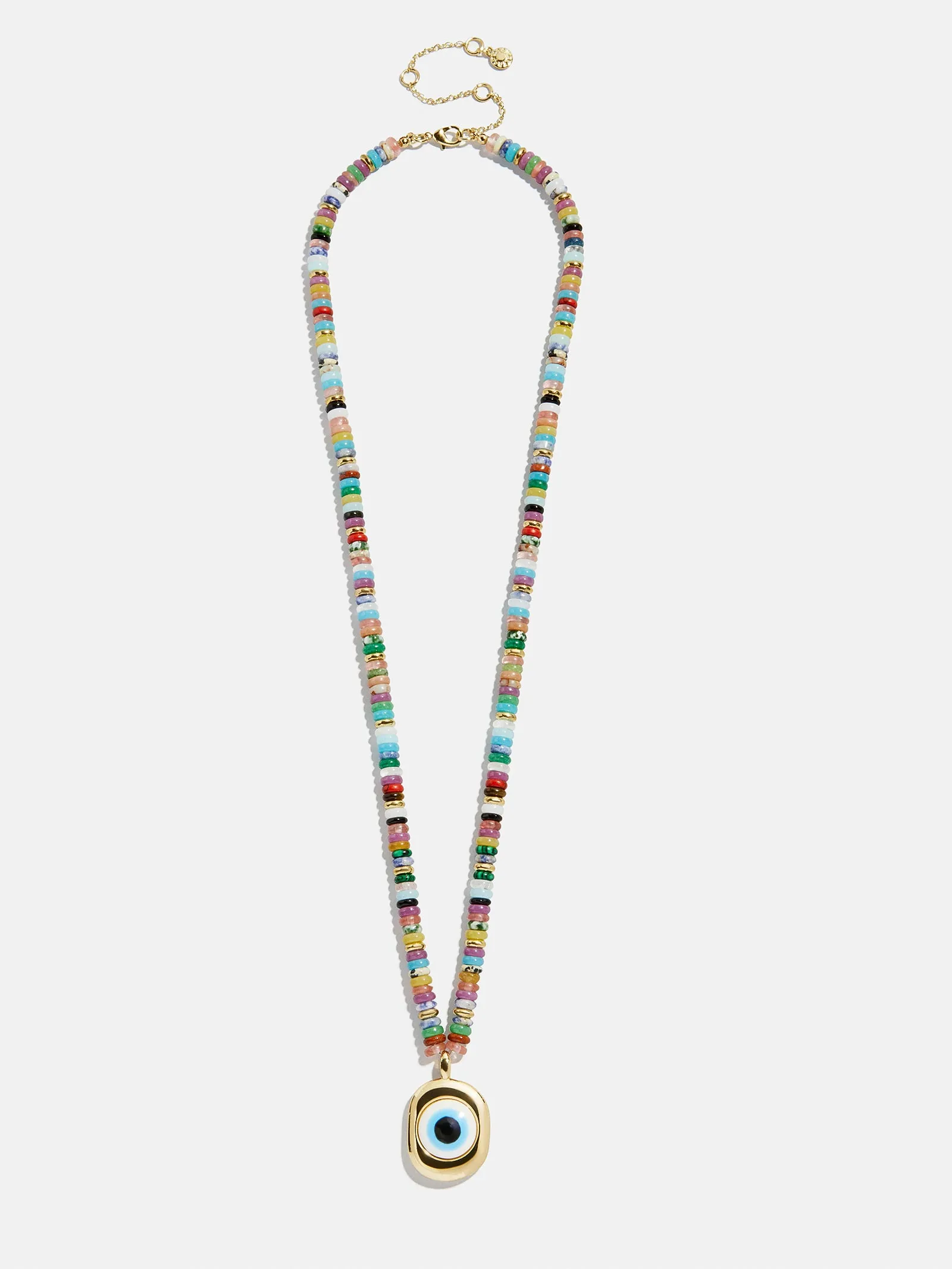 Amaris Semi-Precious Evil Eye Necklace - Evil Eye sold by BaubleBar product image thumbnail 4