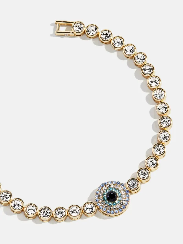 Amalie Evil Eye Tennis Bracelet - Single Evil Eye made by BaubleBar