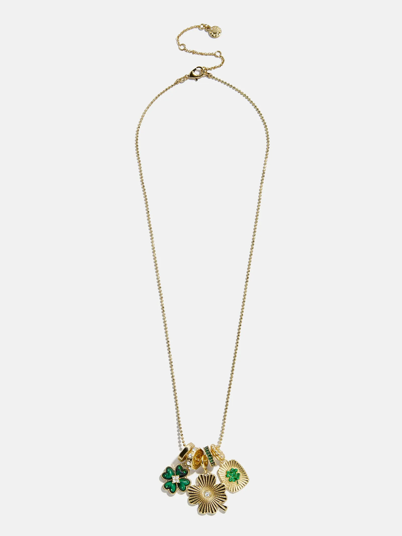 Lucky Clover Charm Necklace - Clover sold by BaubleBar product image thumbnail 3