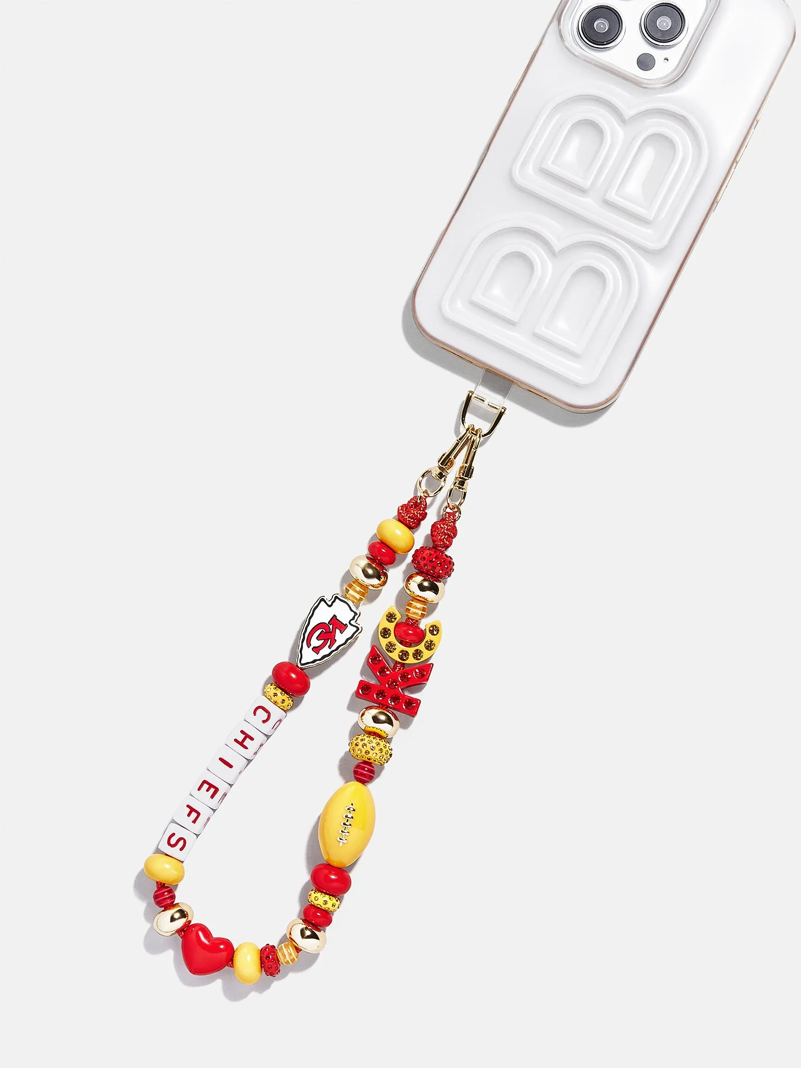 NFL Beaded Phone Charm - Kansas City Chiefs sold by BaubleBar product image thumbnail 3