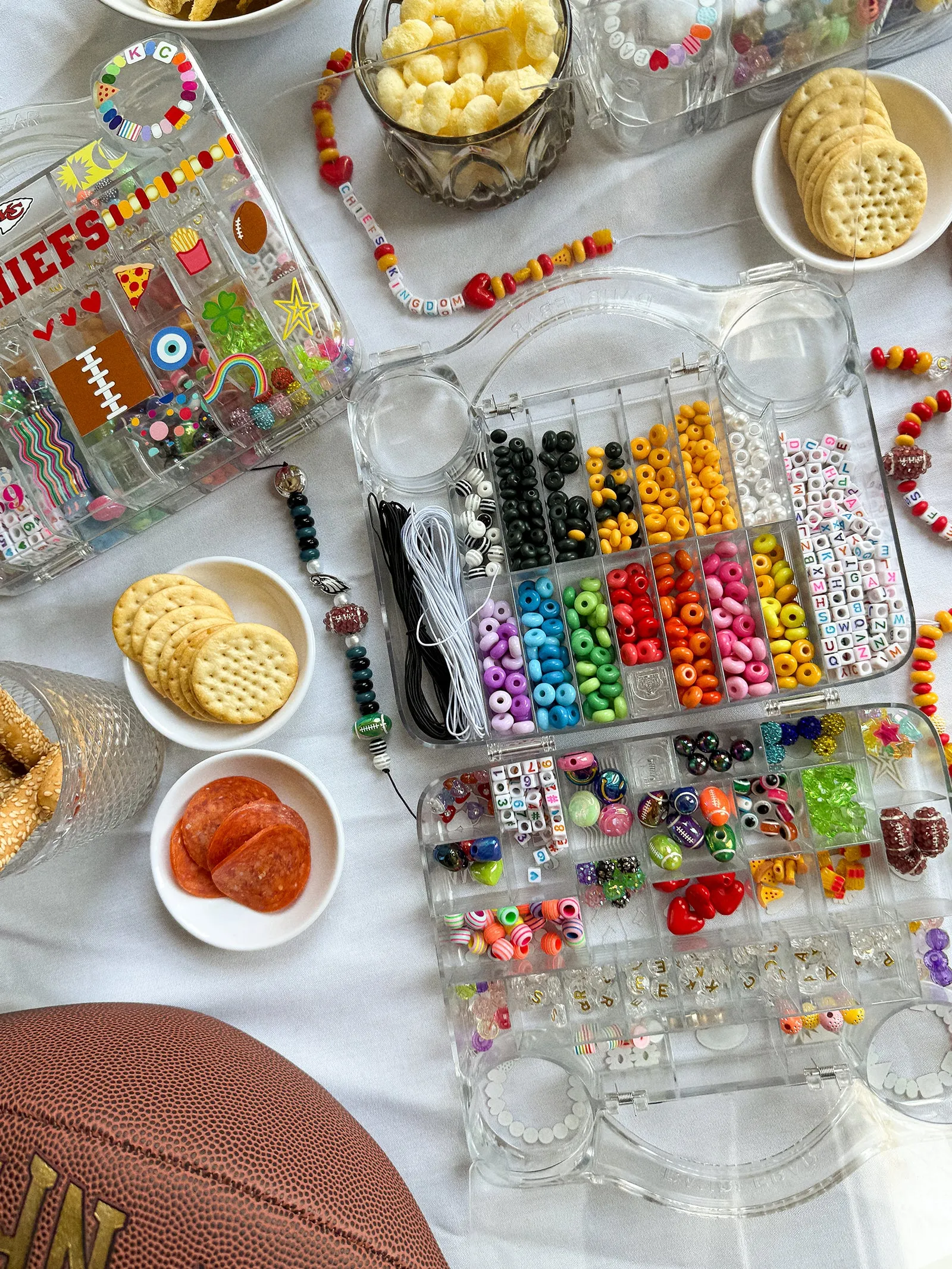 NFL Bracelet Bead Kit - Kansas City Chiefs sold by BaubleBar product image thumbnail 2