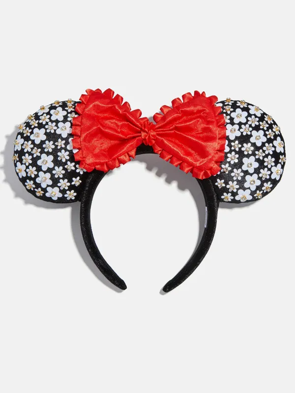 Disney Minnie Mouse White Floral Ears Headband - Minnie Mouse White Floral Ears sold by BaubleBar