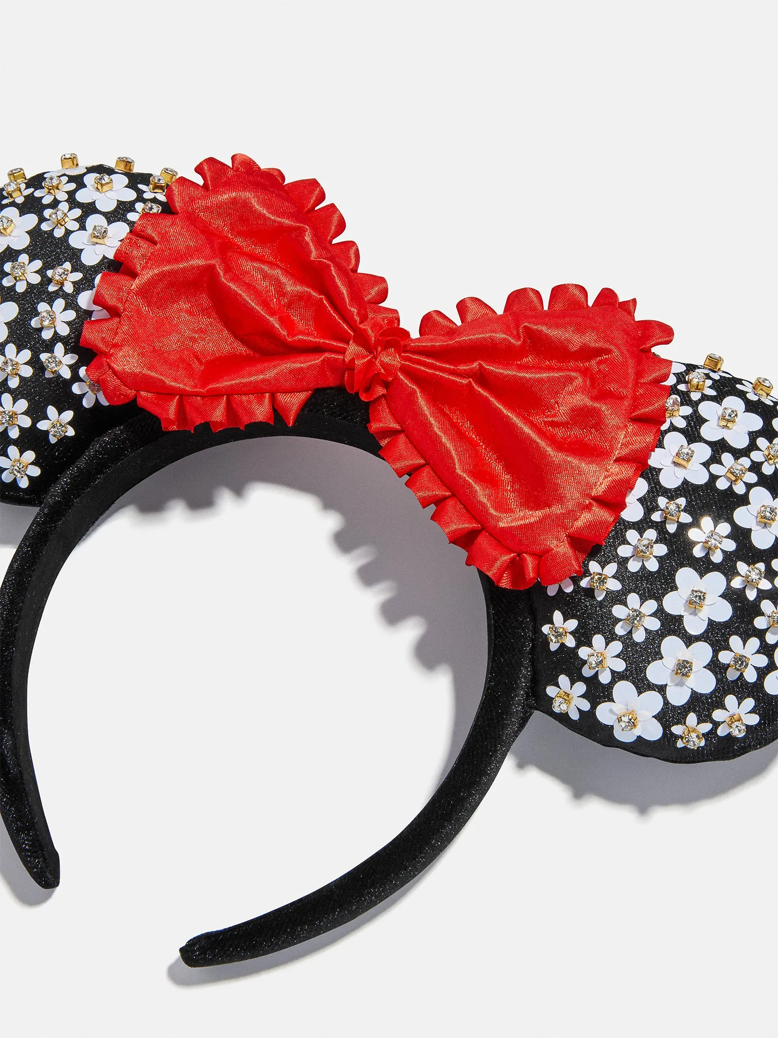 Disney Minnie Mouse White Floral Ears Headband - Minnie Mouse White Floral Ears sold by BaubleBar product image thumbnail 3